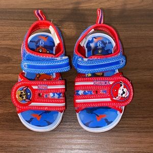 Light up paw patrol sandals